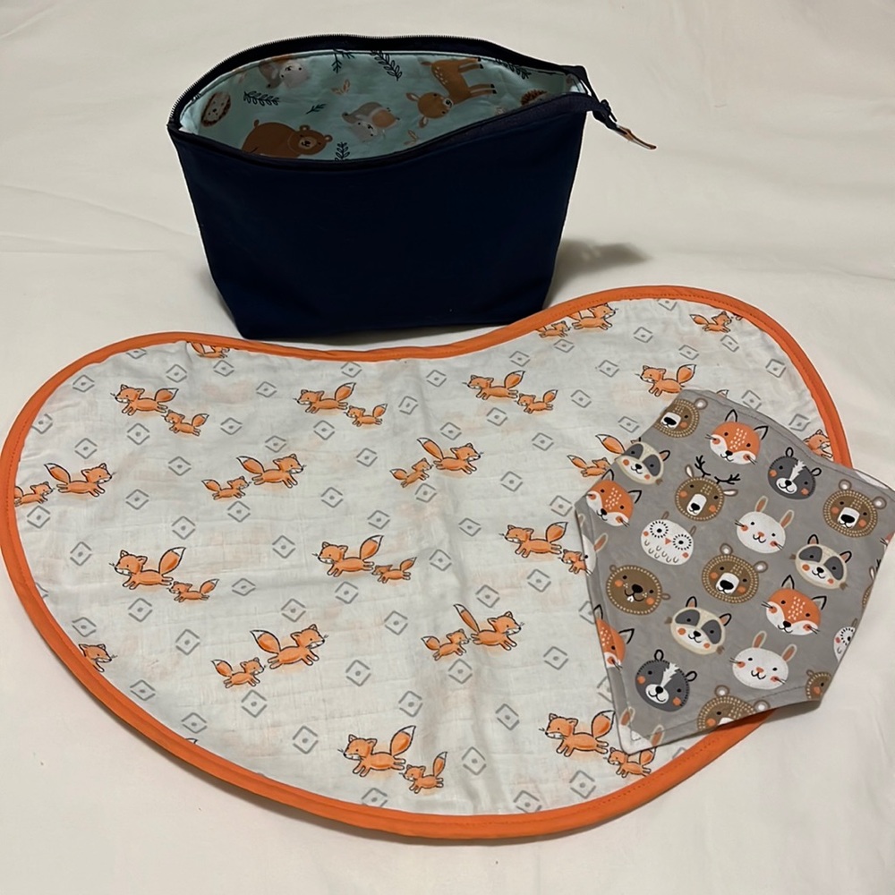 Woodland baby gift bundle